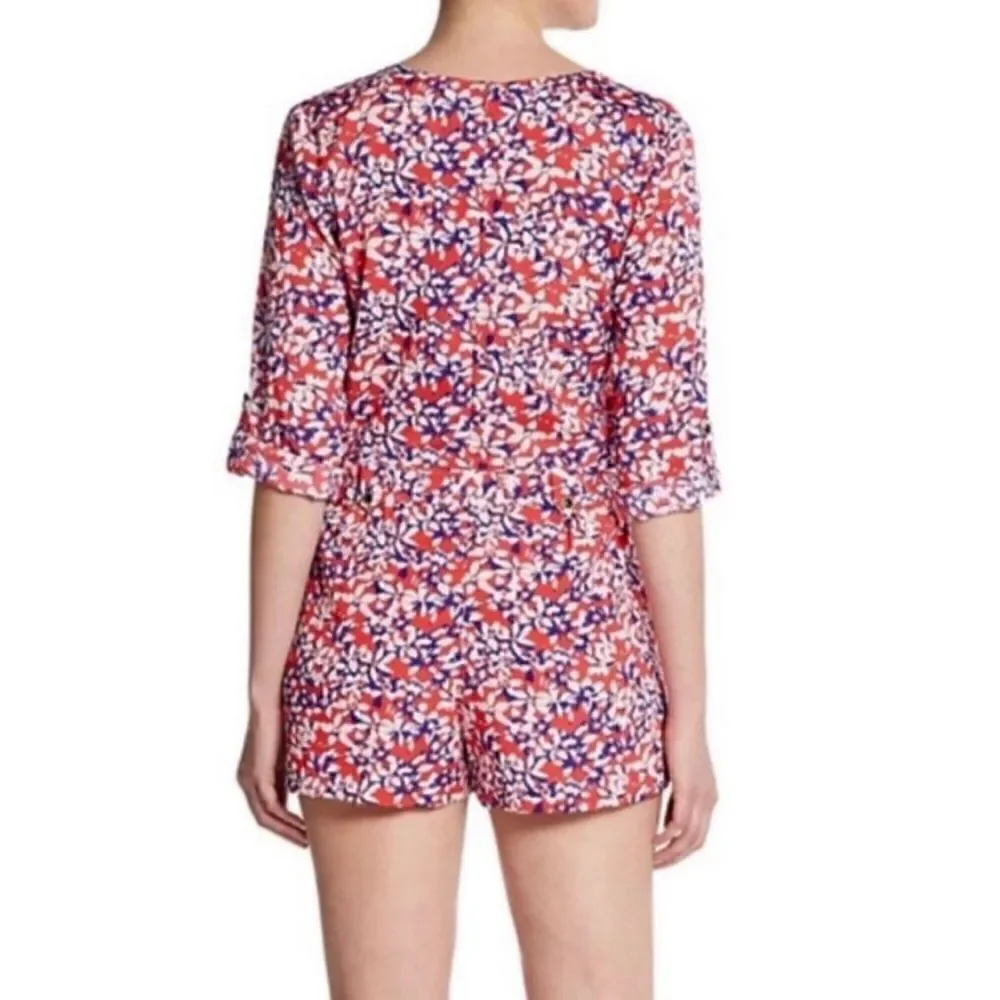 Yumi Kim 100% Silk Liz belted romper Size XS GORGEOUS!!